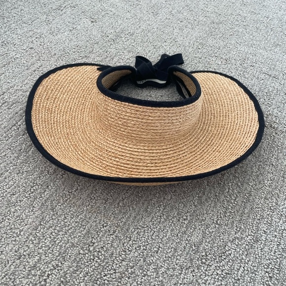 Helen Kaminski Women’s Straw Hat Luxury Fall Minimalist Lightweight Casual - Picture 5 of 7